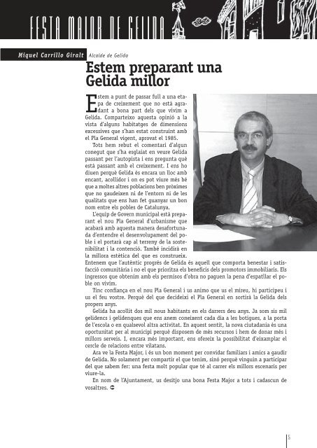 credits i salut. 1-12.indd - Ajuntament de Gelida