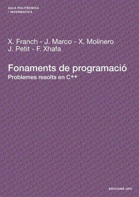 Fonaments de Programació --- Problemes resolts - e-BUC