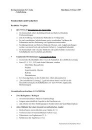 Seminarfach und Facharbeit - Kreisgymnasium St. Ursula Haselünne