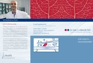 Informationsbroschüre Download - Krankenhaus Porz am Rhein