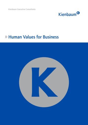Human Values for Business - Kienbaum