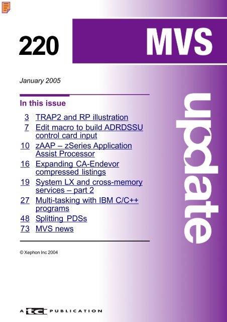MVS Jan 2005.p65 - CBT Tape