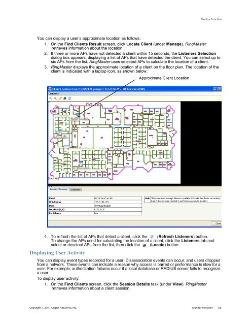 RingMaster Management Guide - Juniper Networks