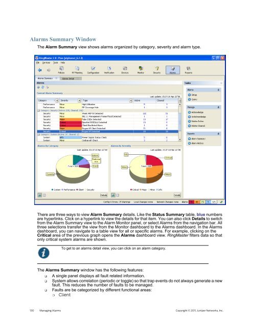 RingMaster Management Guide - Juniper Networks