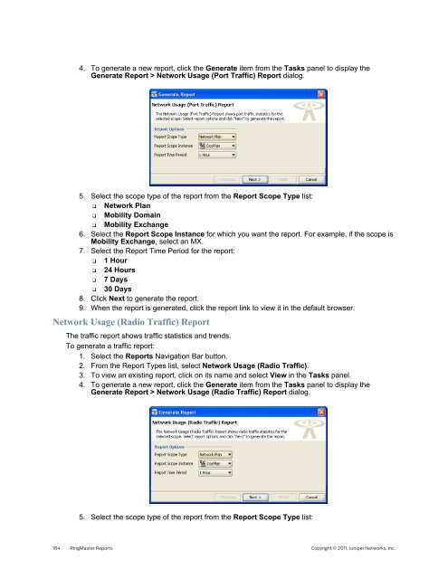 RingMaster Management Guide - Juniper Networks