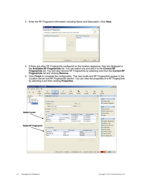 RingMaster Management Guide - Juniper Networks