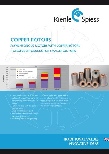 Copper rotors - Kienle + Spiess
