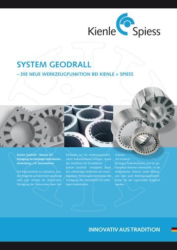 SySTem GeODRAll - Kienle + Spiess