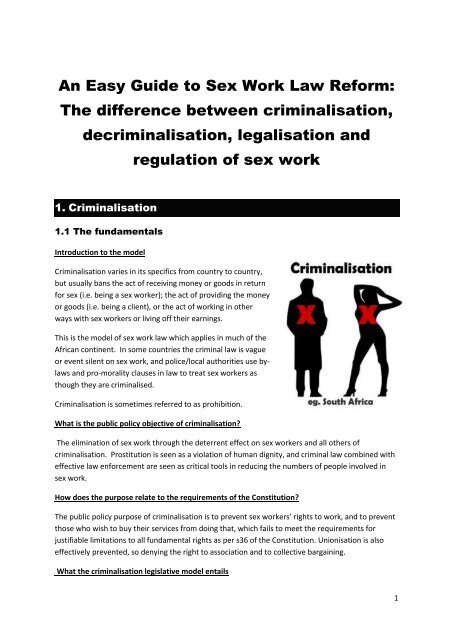 An Easy Guide to Sex Work Law Reform - Parliamentary Monitoring ...