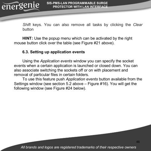 SIS-PMS-LAN Energenie User Manual (6214 kb - Gembird