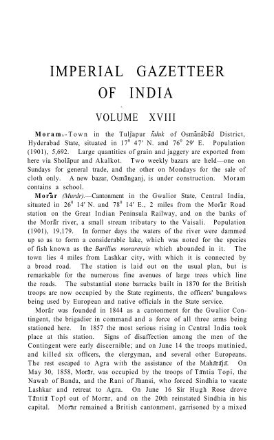 218510_The_Impe ... eer_Of_India_Vol_XVIII.pdf - OUDL Home