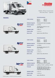 2009_Sprinter A4 CZ.indd - Kiesling Fahrzeugbau GmbH