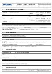 MSDS MTA Fillapex - KinderDent