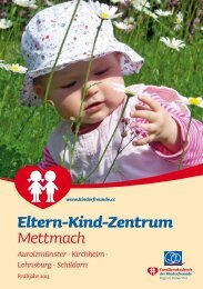 Programm EKiZ Mettmach - Kinderfreunde OberÃ¶sterreich