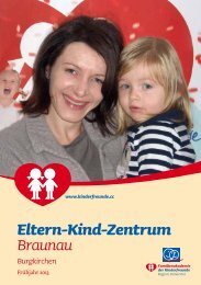 Programm EKiZ Braunau - Kinderfreunde OberÃ¶sterreich
