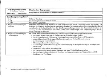 LB Tagesgruppen.pdf - Kinderheim Wesel eV