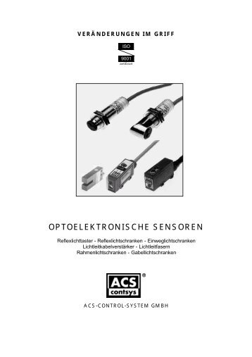 Anschlußkabel und Kabeldosen - ACS-CONTROL-SYSTEM Gmbh