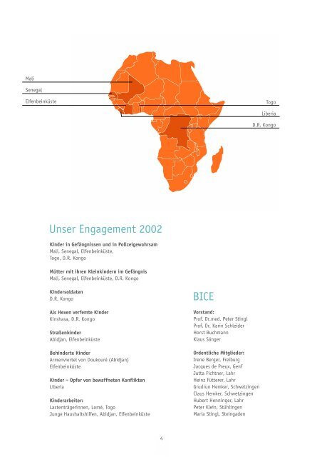 Jahresbericht 2002 - Kinderrechte Afrika eV