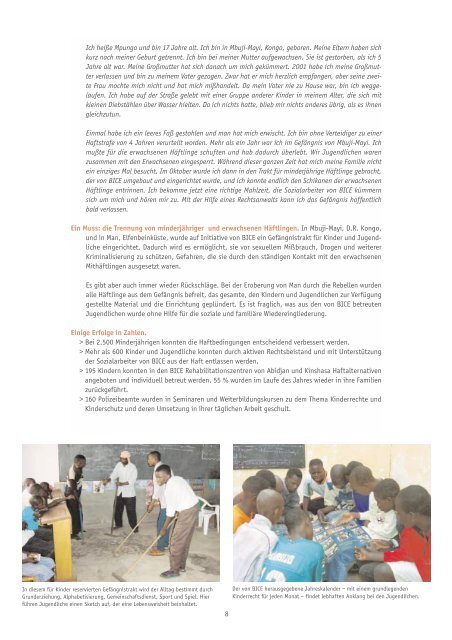 Jahresbericht 2002 - Kinderrechte Afrika eV