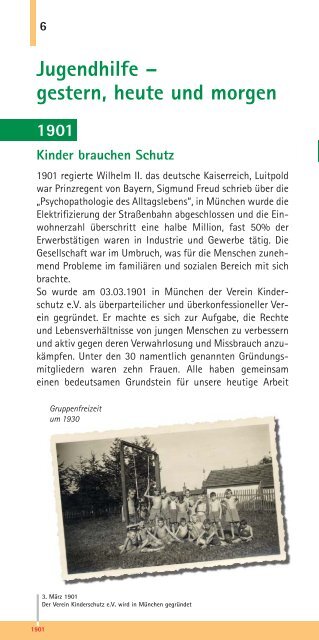 Festschrift 100 Jahre Innovative Sozialarbeit ... - Kinderschutz eV