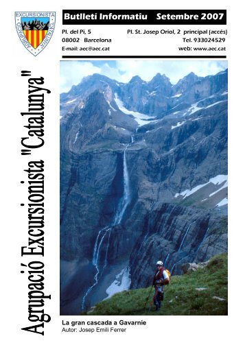 Setembre 2007 - Agrupació Excursionista Catalunya