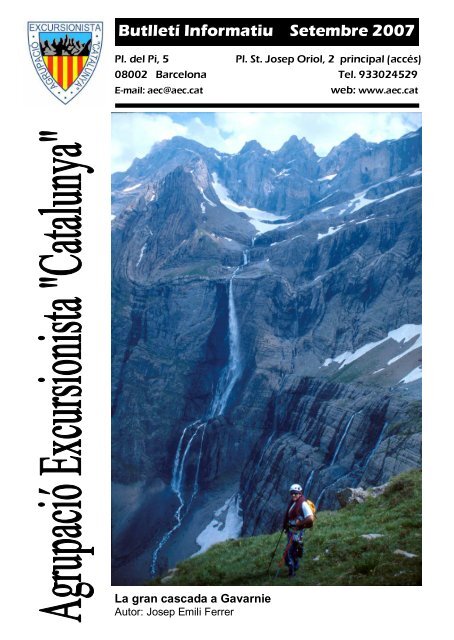 Setembre 2007 - Agrupació Excursionista Catalunya