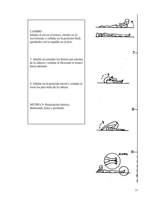 GIMNASIA PSICOFÍSICA y POSTURAS DE YOGA