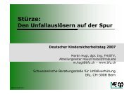 Stürze: - Mehr Sicherheit für Kinder