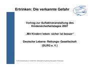 Ertrinken: Die verkannte Gefahr - Mehr Sicherheit für Kinder