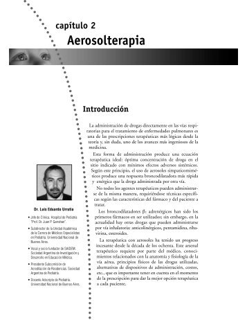 Aerosolterapia - Sociedad Argentina de Pediatría