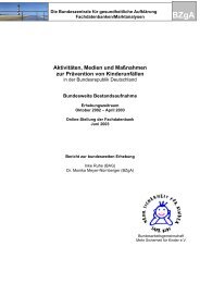 Abschlussbericht 2004 - Mehr Sicherheit für Kinder