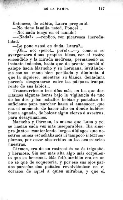 En la pampa [microform] : narraciones guachescas de la república ...