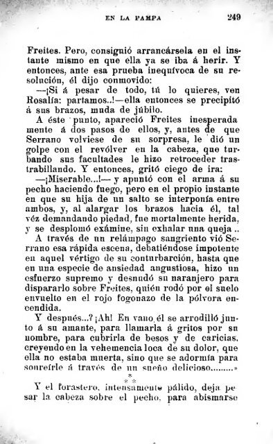 En la pampa [microform] : narraciones guachescas de la república ...