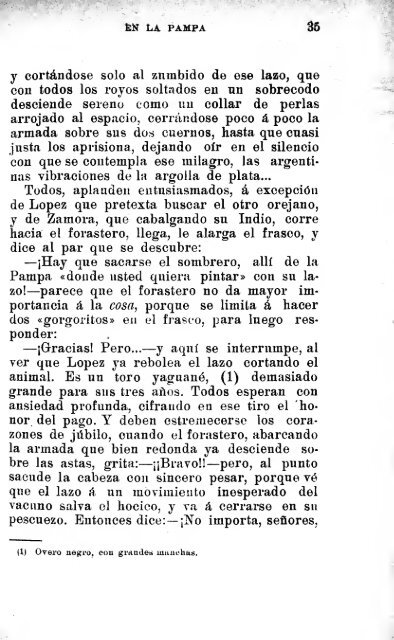 En la pampa [microform] : narraciones guachescas de la república ...