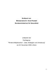 Vorlage für Reden und Grußworte - Mehr Sicherheit für Kinder