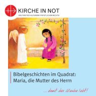 Bibelgeschichten im Quadrat: Maria, die Mutter des ... - Kirche in Not