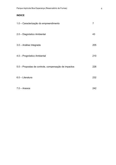 Relatório de Estudo Ambiental e de Regularização do Parque ...