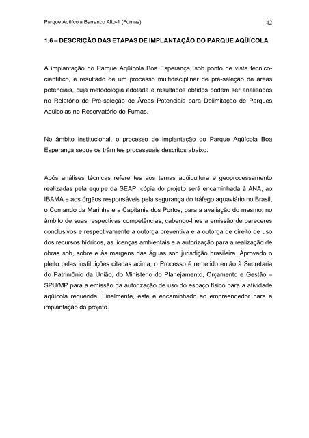 Relatório de Estudo Ambiental e de Regularização do Parque ...