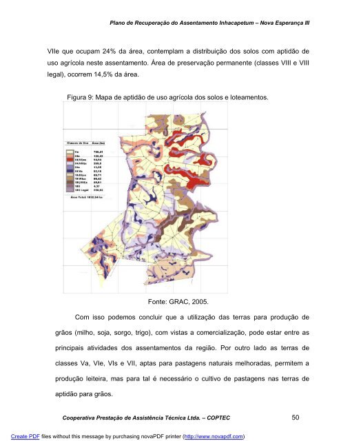 pra pe inhacapetum-nova esperança iii - Coptec