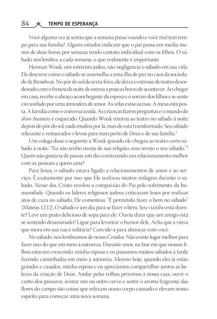 Livro: Tempo de Esperança - Associação Paulista Oeste