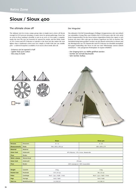 Nordisk Company A/S Nordisk Freizeit Nordisk ... - AC Outdoor Center