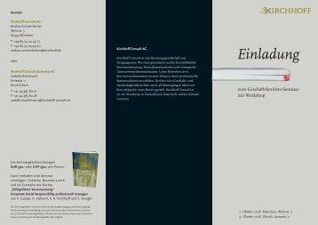 PDF herunterladen - Kirchhoff Consult AG
