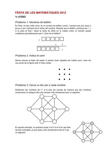 Problemes curts 1r ESO