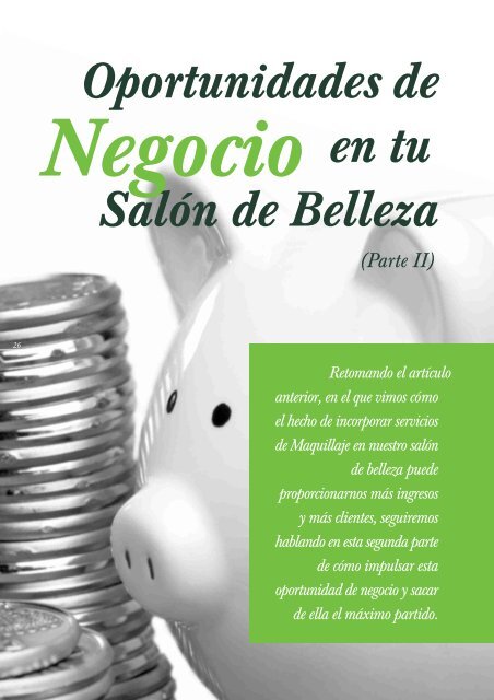 Oportunidades de en tu Salón de Belleza - Cazcarra