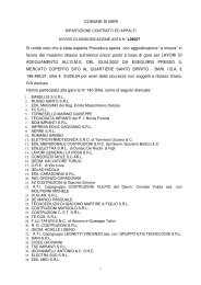 L09027 avviso aggiudicazione definitiva.pdf - Comune di Bari