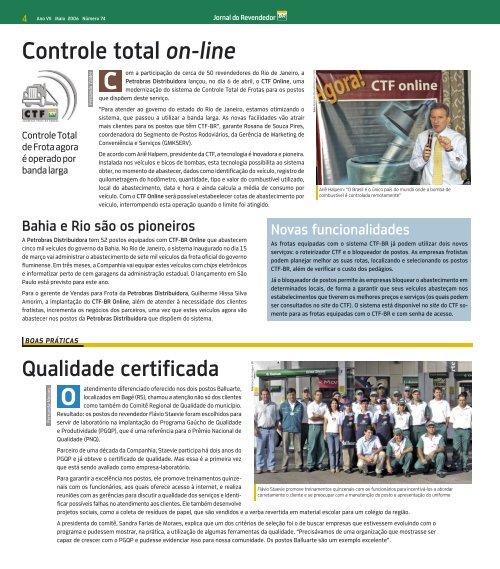 nº74 - Maio - Petrobras Distribuidora