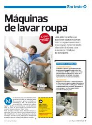 Máquinas de lavar roupa - A Nossa Vida