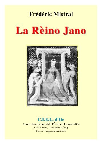 La Rèino Jano QXP - Université de Provence