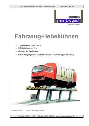 Hebebühnen deutsch ab 2004 - Kirsten-hebezeuge.de