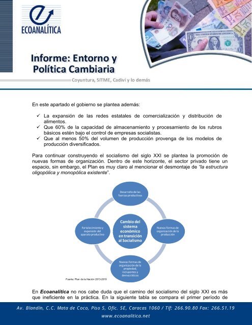 Luego del Convenio Cambiario Nº20 ¿Qué esperar ... - Ecoanalítica